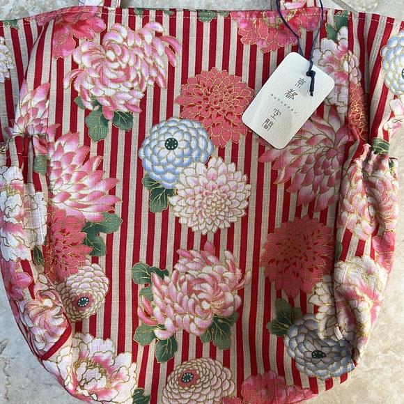 Handmade Japanese Mini Tote - Picture 2 of 8